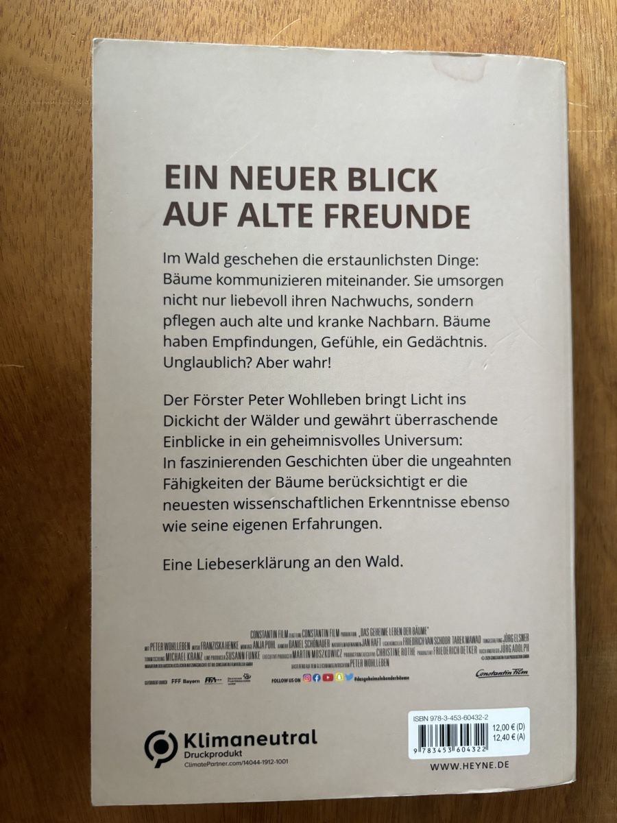 Bücher: Das geheime Leben der Bäume – Gebraucht aus Zürich von  3