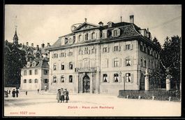 AK Zürich, Haus zum Rechberg