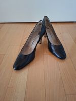 Peter Kaiser Echtleder Pumps schwarz, Gr. 38.5