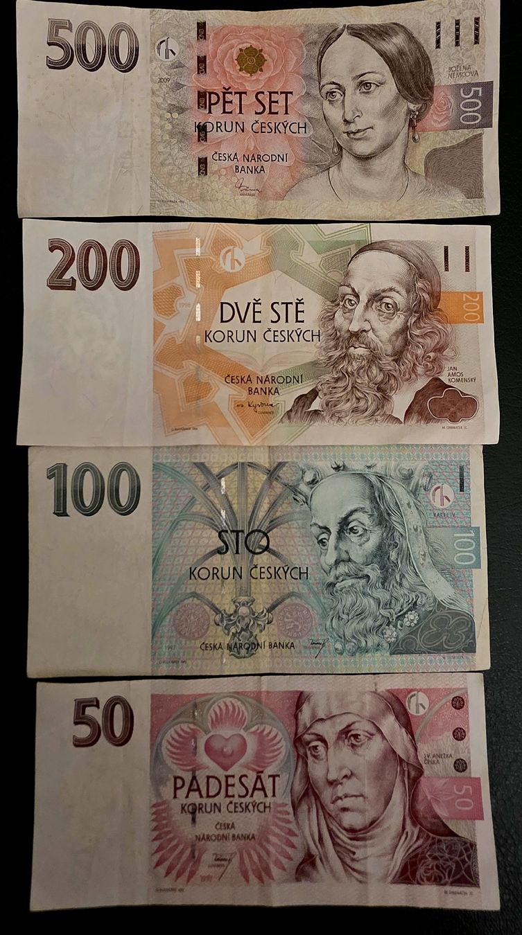 Banconote: Tschechische Banknote – Usato da Bern venduto da Kocholo