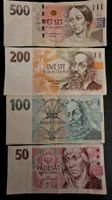 Tschechische Banknote