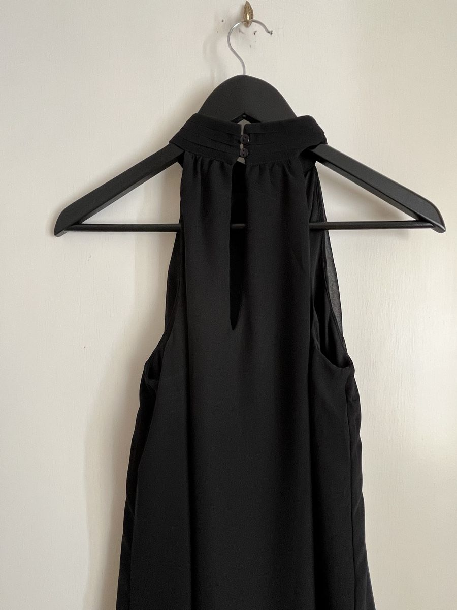 Vestiti: Schwarzes Volant-Kleid Grösse S – Usato da Teufenthal AG venduto da Nanahu 1