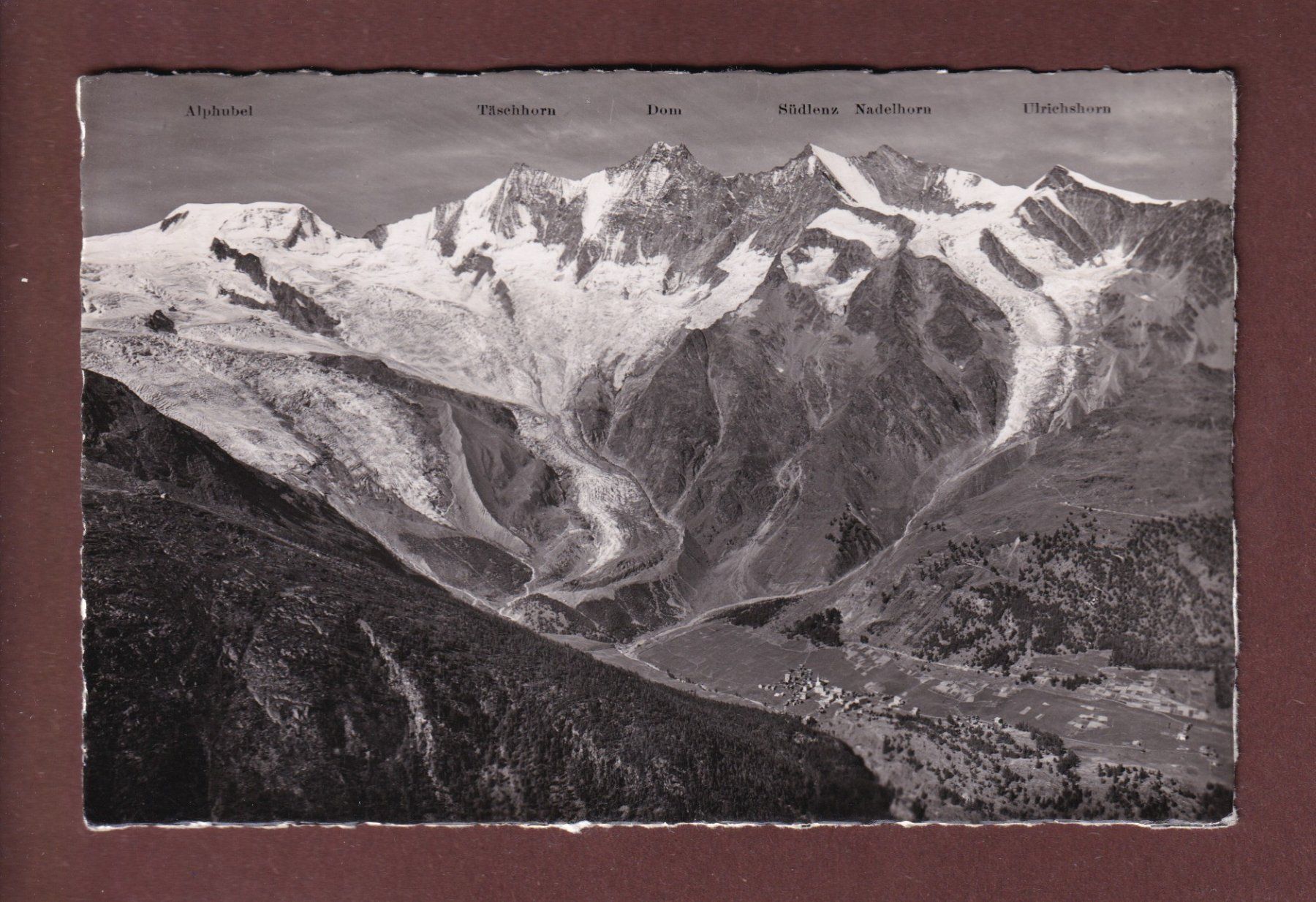 Ansichtskarten: SAAS-FEE – Gebraucht aus Pully von nicecards-shop