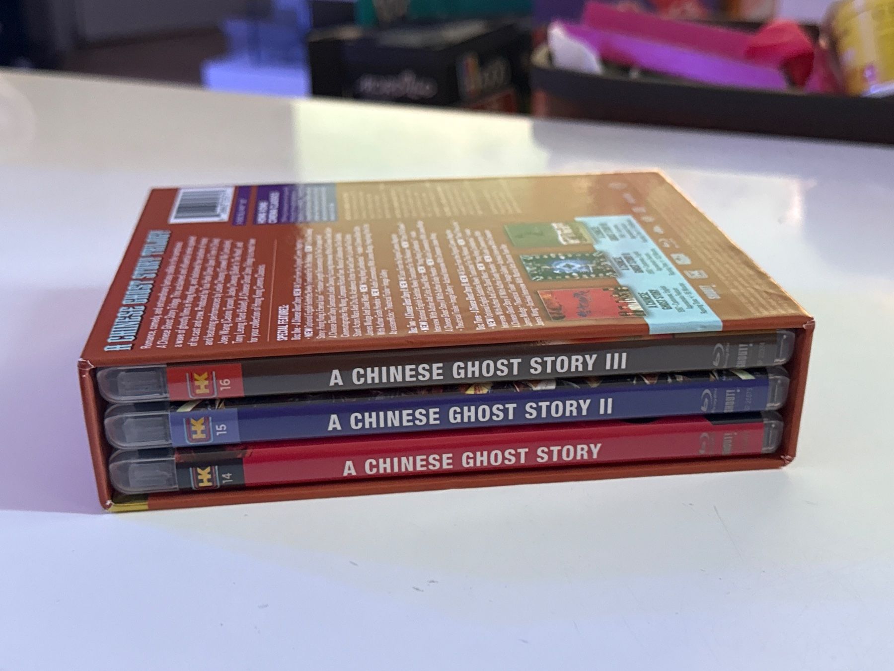 Tutti i DVDs: A Chinese Ghost Story Trilogy Box-Set Region A – Nuovo (secondo la descrizione) da Allschwil venduto da meeresperle 2