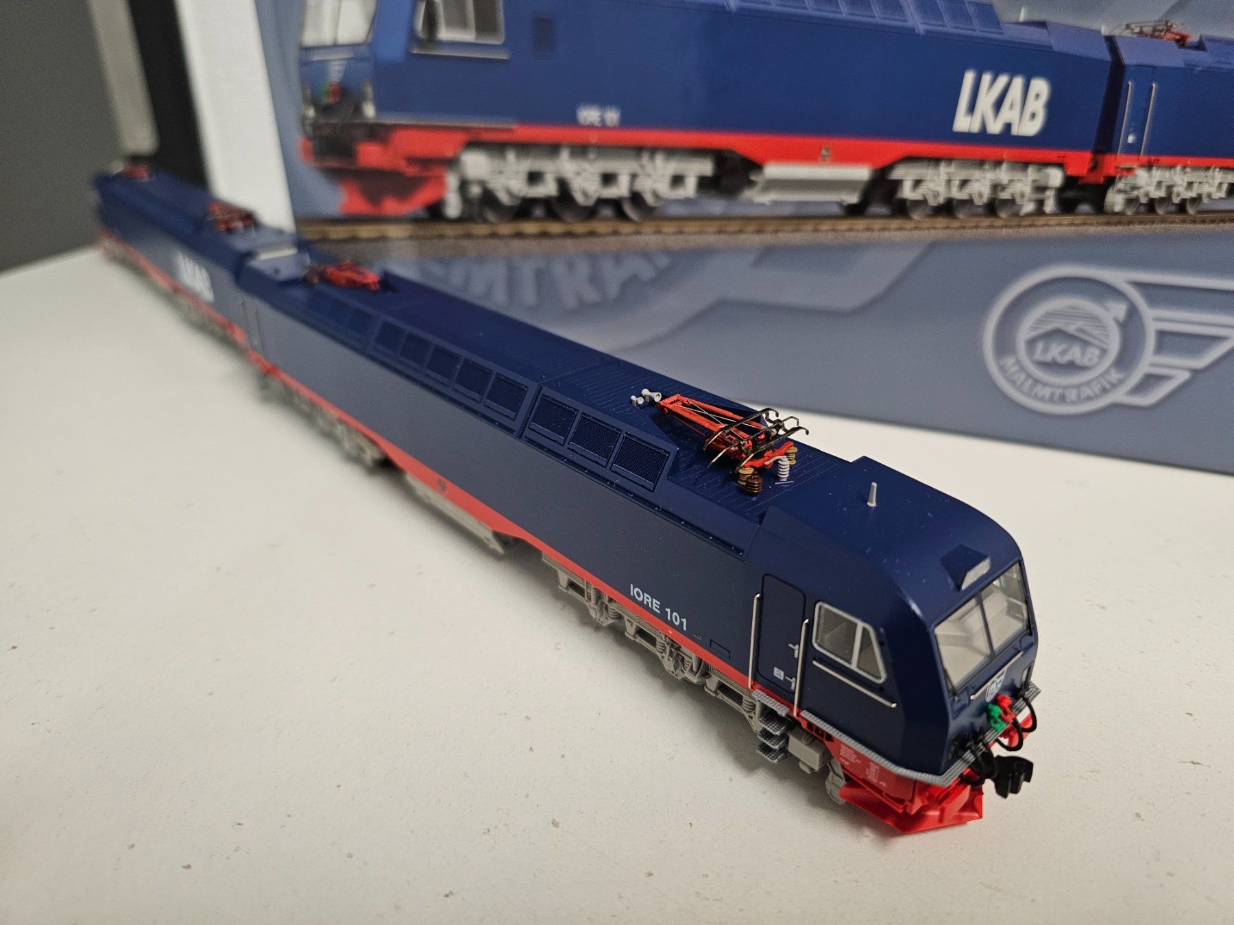 Roco 63750 LKAB IORE Doppellok Nr. 101 und 102 MFX (Neu (gemäss