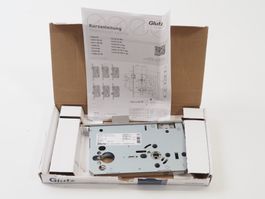 Panik-Einsteckschloss GLUTZ 12410 SV PB (26083146)