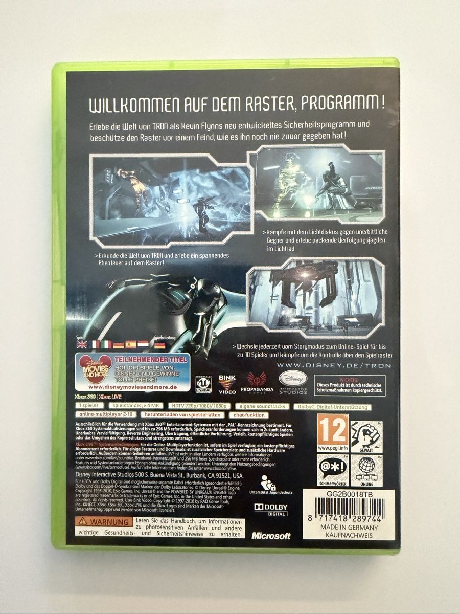 Microsoft Giochi: Tron Evolution Xbox 360 Game – Usato da Hendschiken venduto da Jamie2006 1