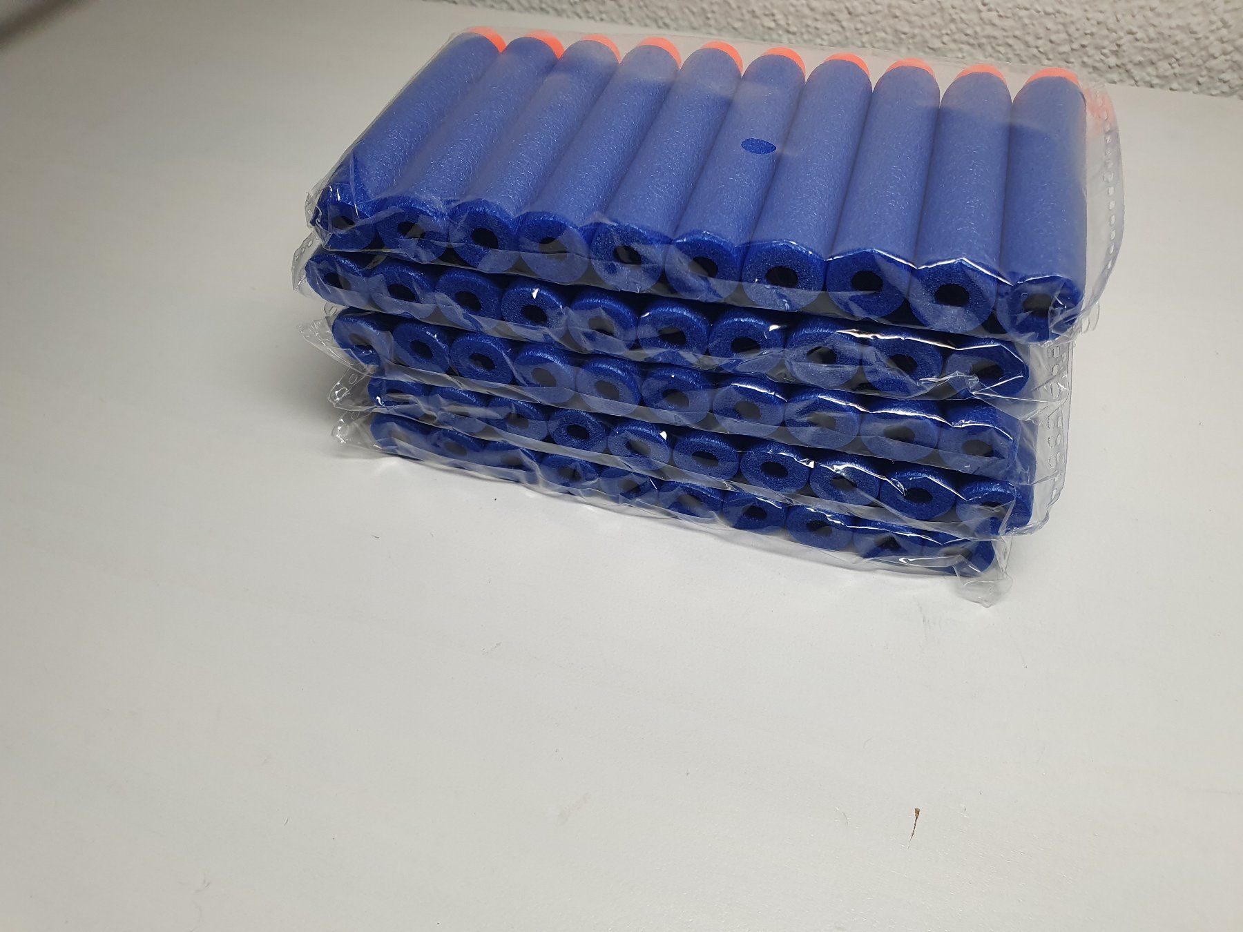 Nerf Giocattoli: Nerf Pfeile Darts Munition 50 Stk. Blau 70mm – Nuovo e nell'imballaggio originale da Gossau SG venduto da Puch-tech 2
