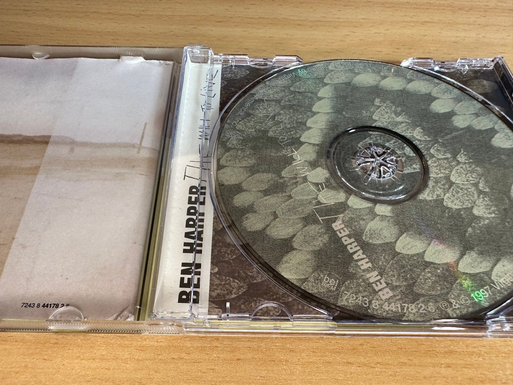 CD: Ben Harper – The Will To Live – Usato da Rikon im Tösstal venduto da Alpenmutz 2