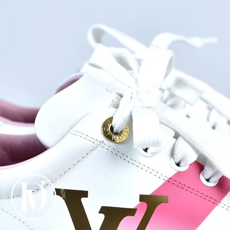 Louis Vuitton Damenschuhe: Lous Vuitton Time out Leder Snakers original – Neu (gemäss Beschreibung) aus Merlischachen von rosip 5