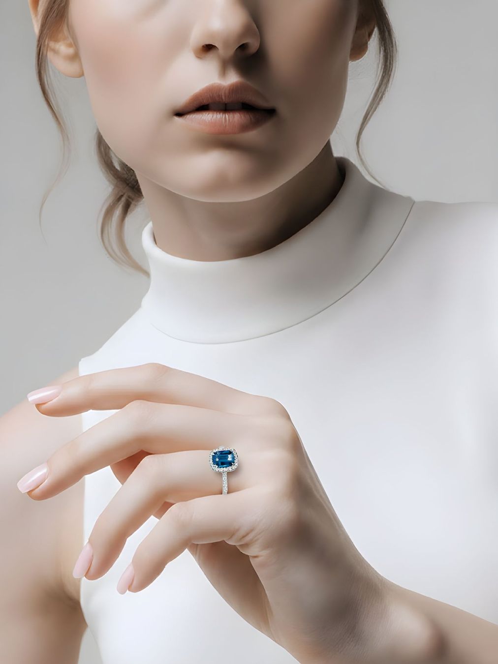 Anelli: Spinel-Ring 14k Weissgold 1,58ct – Nuovo e nell'imballaggio originale da Illnau venduto da Juwelier_Mahler_GmbH 1
