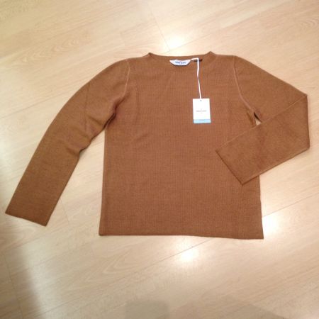 Gran Sasso LA Strick Pullover Merino vintage reh braun Gr 42