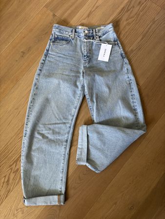 Frame The Bubble Barrel Jeans Gr. 23/24 XS 