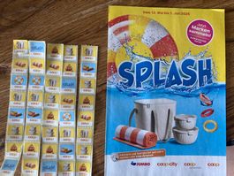 1 volle Karte Coop Marken Splash (40 Kleberli)