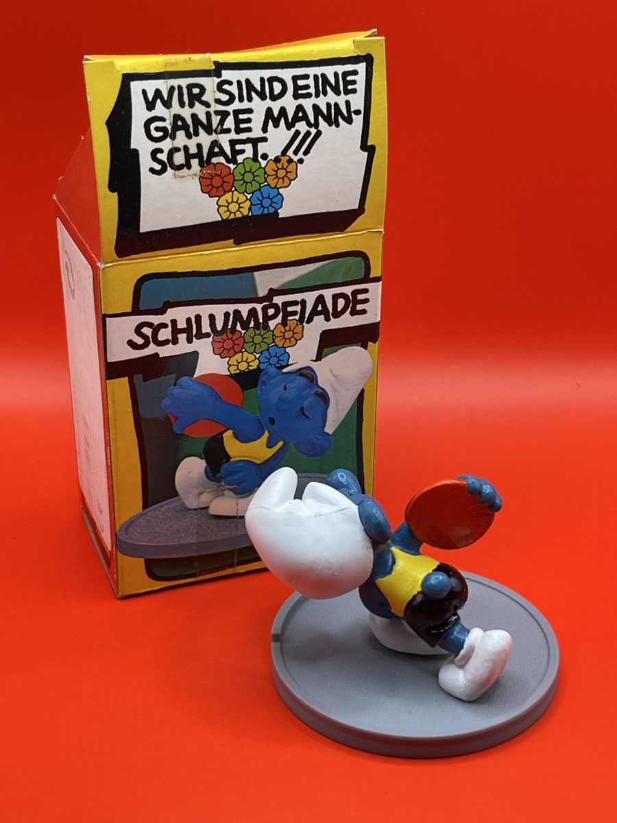 Schleich Figuren: Schleich 40503 Superschlumpf Diskuswerfer – Gebraucht aus Nunningen von HTH70 4