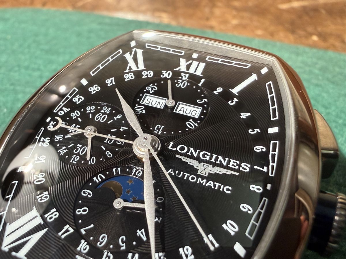 Longines Montres: Longines Evidenza Automatic Mondphase Chronograph Full Set  – D'occasion à schaffhausen par VintAntik_1980