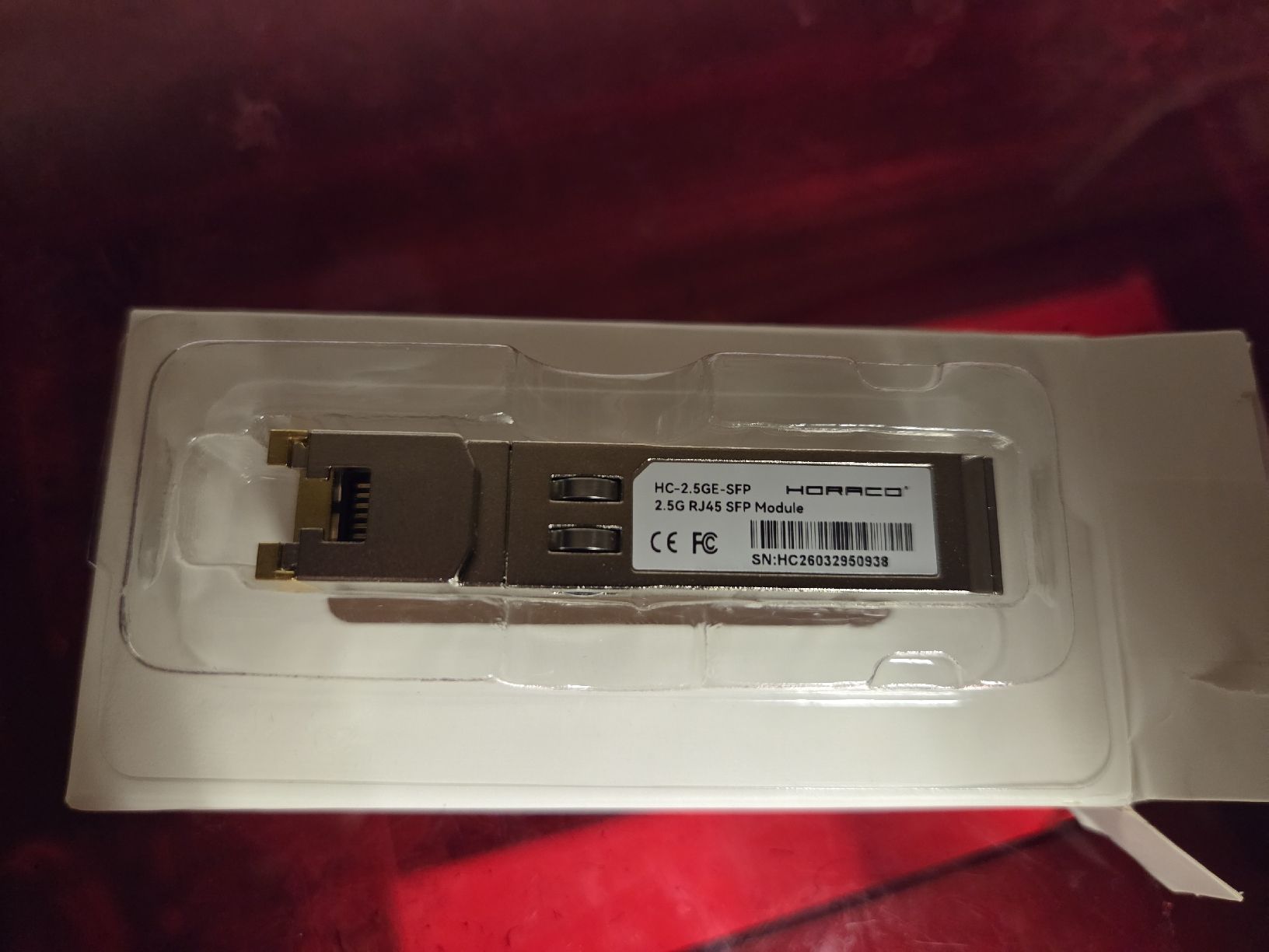 Unità & Adattatore: 2.5G SFP Module HORACO - Neu – Nuovo e nell'imballaggio originale da Villmergen venduto da Theheadbanger 1