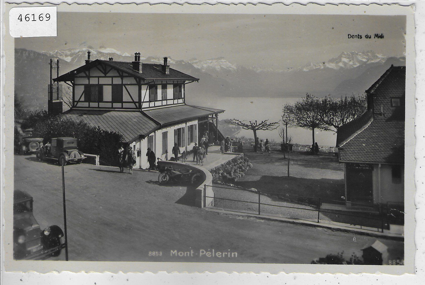 Cartes postales: Mont Pelerin - animee – D'occasion à Ettingen par Kartenplanet