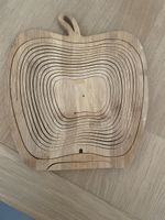 Faltkorb Apfelform Holz 