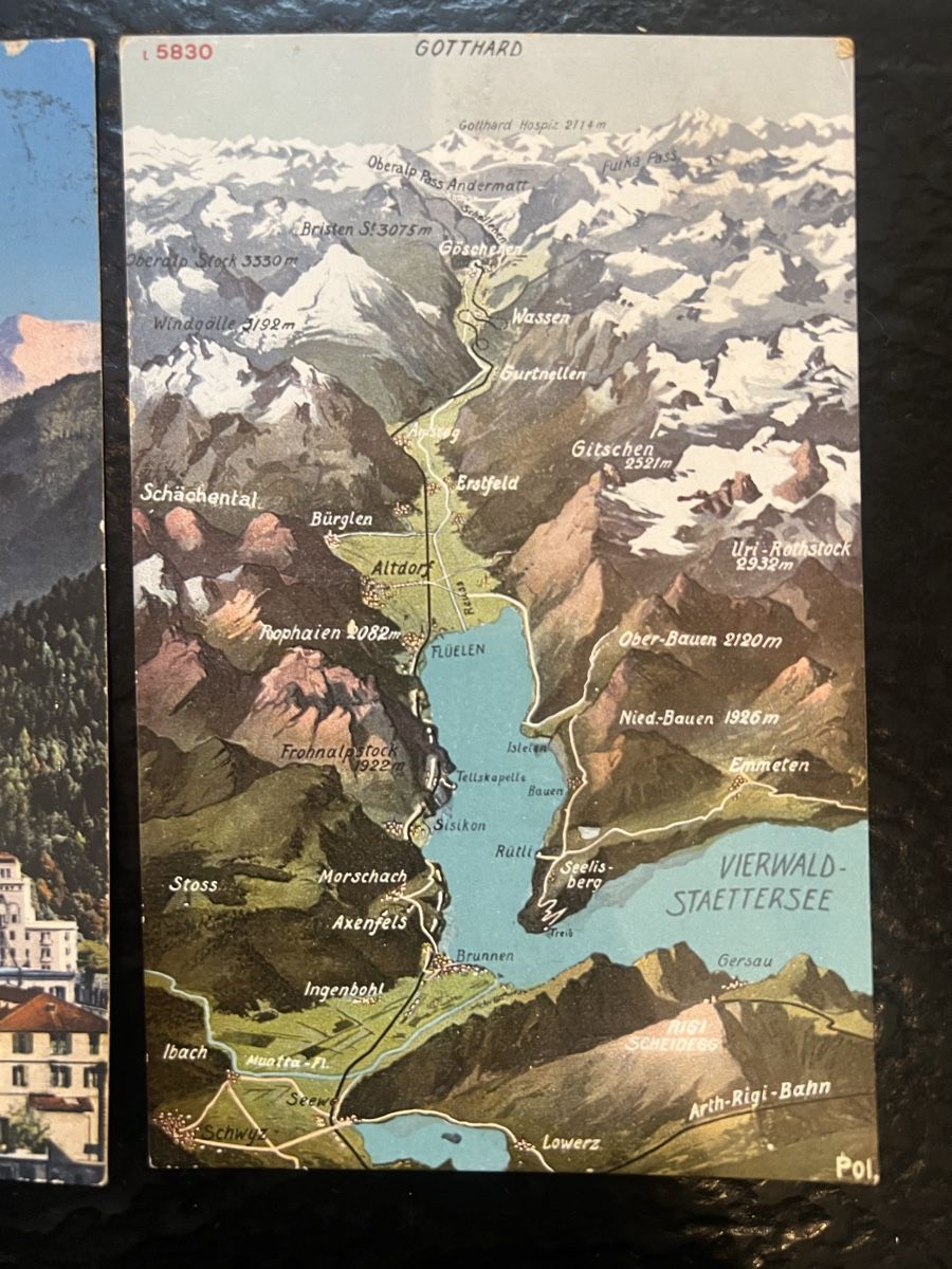Ansichtskarten: 6 Ansichtskarten Schweiz interlaken/spiez/bern – Gebraucht aus Laufen von Belezza 1