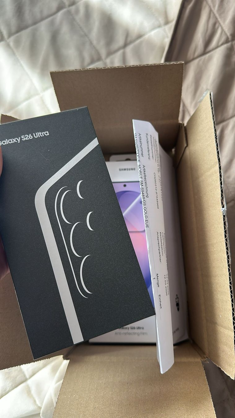 Samsung Telefoni cellulari / Smartphones: Samsung Galaxy S26 Ultra rosé – Nuovo e nell'imballaggio originale da Oberwangen b. Bern venduto da MiNofashion 2