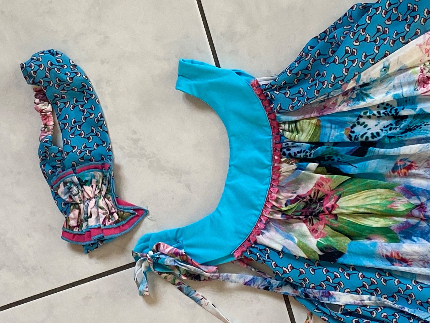 Vestiti & Gonne: LA RUCHE DE LORINE robe 10ans/140cm – Nuovo (secondo la descrizione) da domdidier venduto da picolo99 1