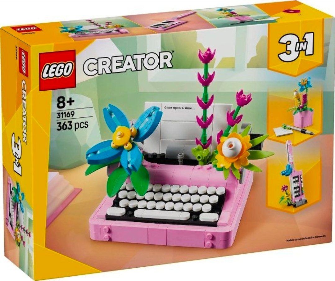 Lego Jeux de construction: Lego Typewriter with Flowers | 31169 | 3 in 1 Creator – Neuf avec emballage d'origine à Wädenswil par FrieBro