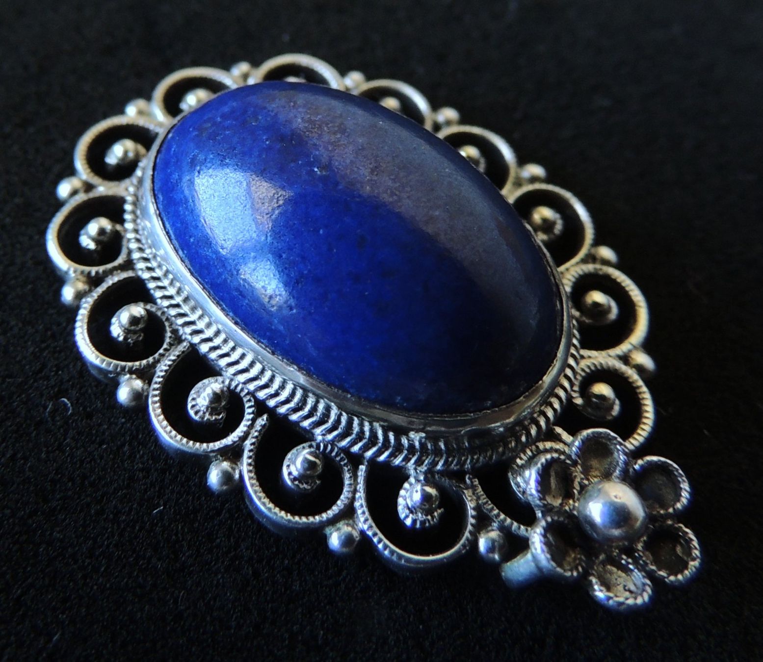 Ciondoli: Lapislazuli Silber 800 Anhänger – Usato da Waldenburg venduto da schaller707 3