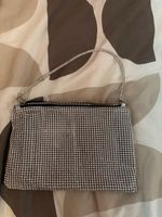 Sac à main strass argenté neuf