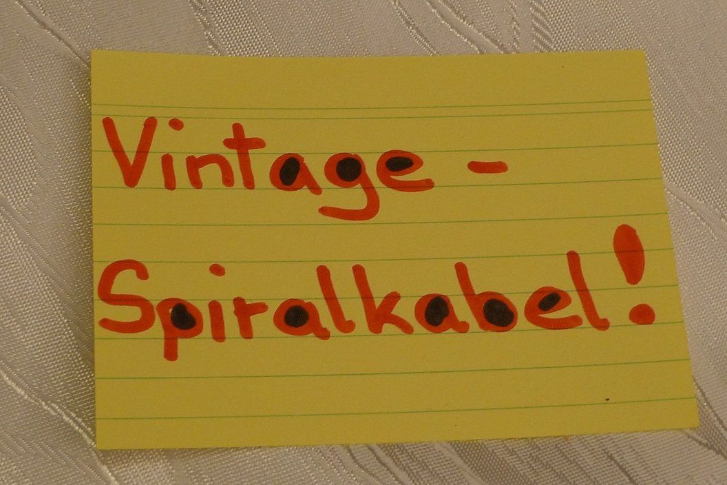 Cavi: Vintage-Spiralkabel! – Usato da Bern venduto da bn1640 4