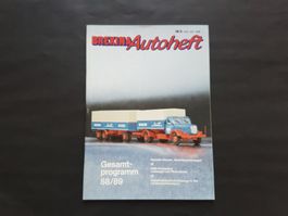 Brekina Autoheft, Gesamtprogramm 1988/1989, MAN Kurzhauber