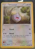 Whismur Pokémon Card