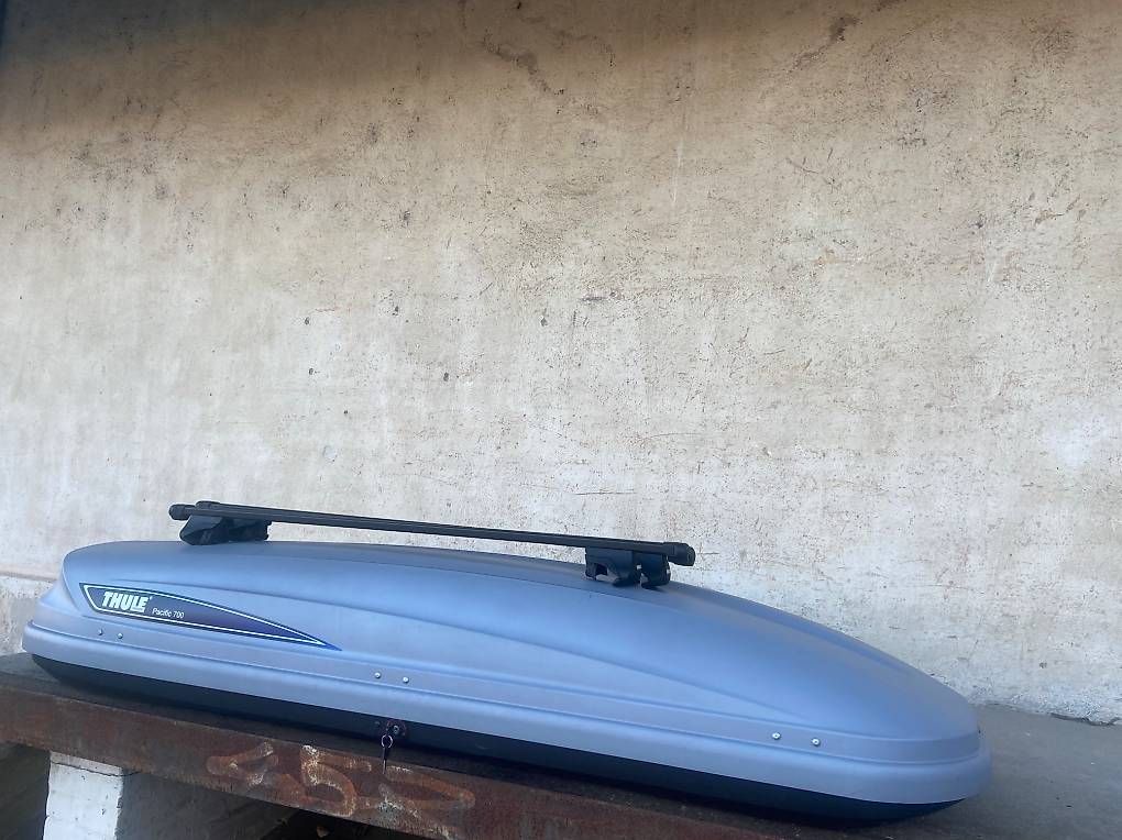 Box da tetto: XXL Dachbox Thule Pacific 700 mit oder ohne Träger – Usato da Leuzigen venduto da Doppelrad 2