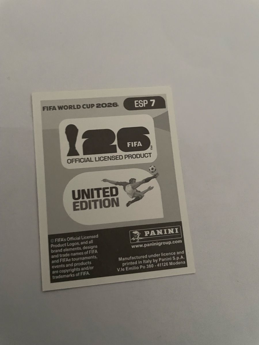 Panini Sammelbilder & Trading cards: FIFA WM 2026 Dani Carvajal ESP 7 – Neu (gemäss Beschreibung) aus Winterthur von Cobraforce 1