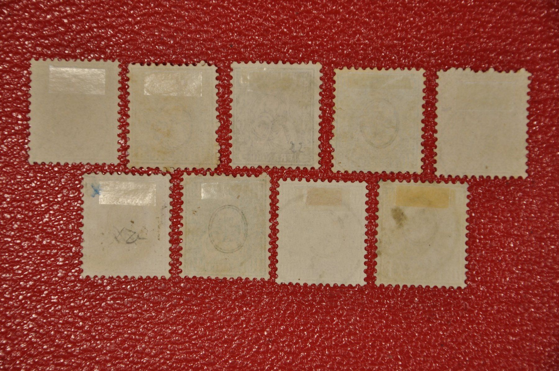 Alle Briefmarken: Sitzende Helvetia 28-36 gestempelt – Gebraucht aus Wolfhalden von Zinauktion 1