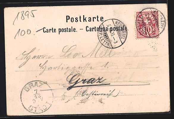 Cartes postales: Litho Basel, St. Jacobs-Denkmal, Spalent – D'occasion à Berlin par bartko-reher 1