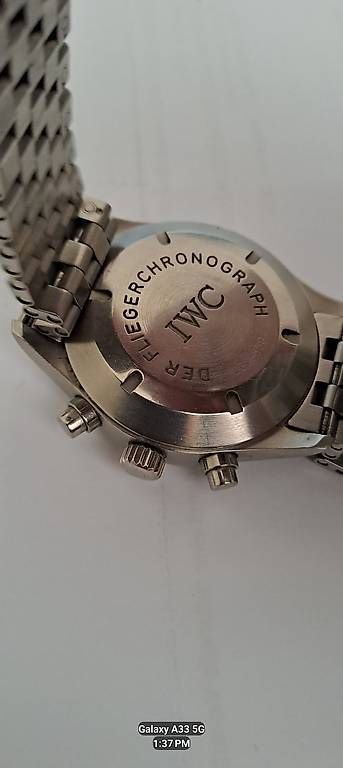Montres: IWC 3706 Chronograph Automatik – D'occasion à Bichwil par Zeitlos48 4