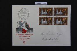 CH 1955 Brief mit sauberem Sonderstempel            Los 7172