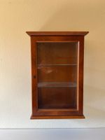 Holz-/Glasvitrine