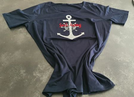 Maritimes T- Shirt Ankermotiv
