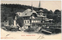 Zürich - Dolder mit Standseilbahn (1.Variante)