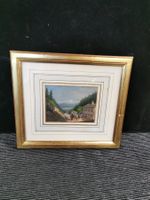Magnifique aquarelle À LA FAUCILLE