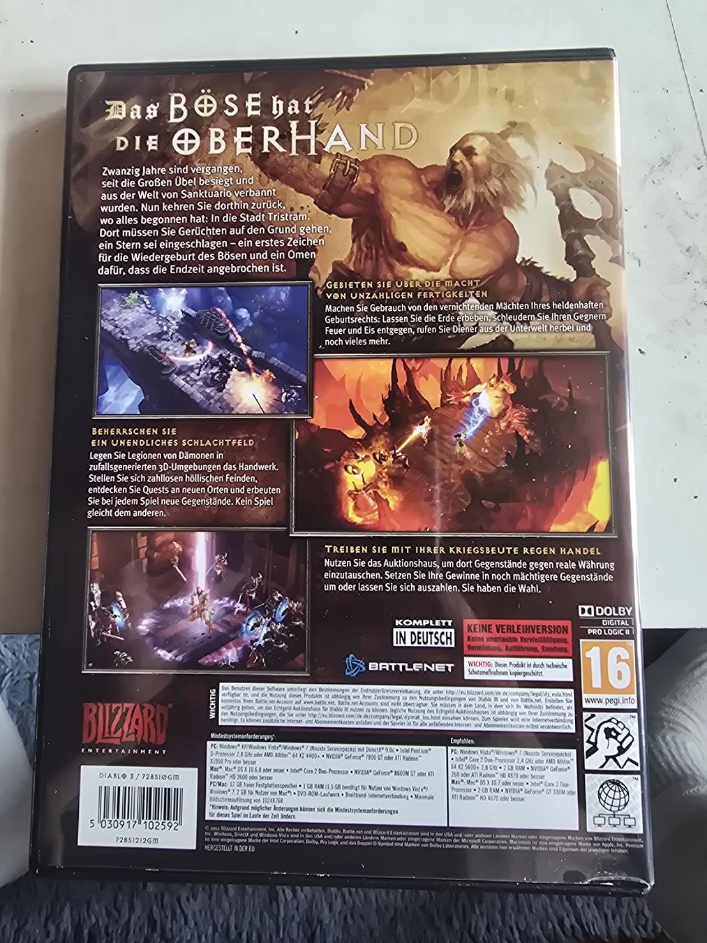Spiele: Diablo 3 Sammleredition - Vollstaendig und sehr gepflegt! – Gebraucht aus Oberbüren von Elk2025 1