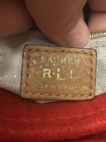 Orginal Ralp Lauren Leder Umhängetasche