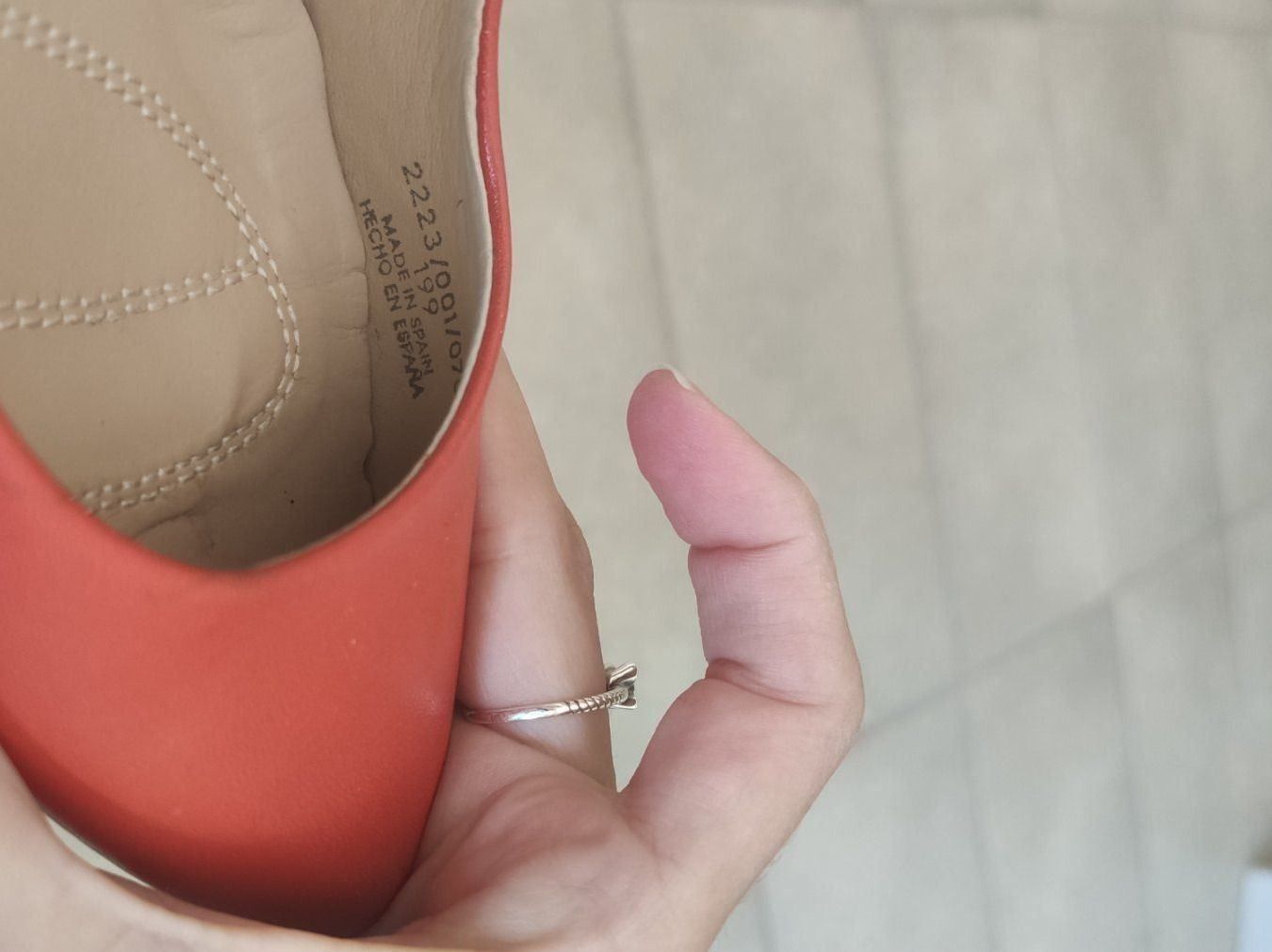 Zara Scarpe da donna: Zara orange pump shoes size 37 – Usato da Zug venduto da LindaManga 3
