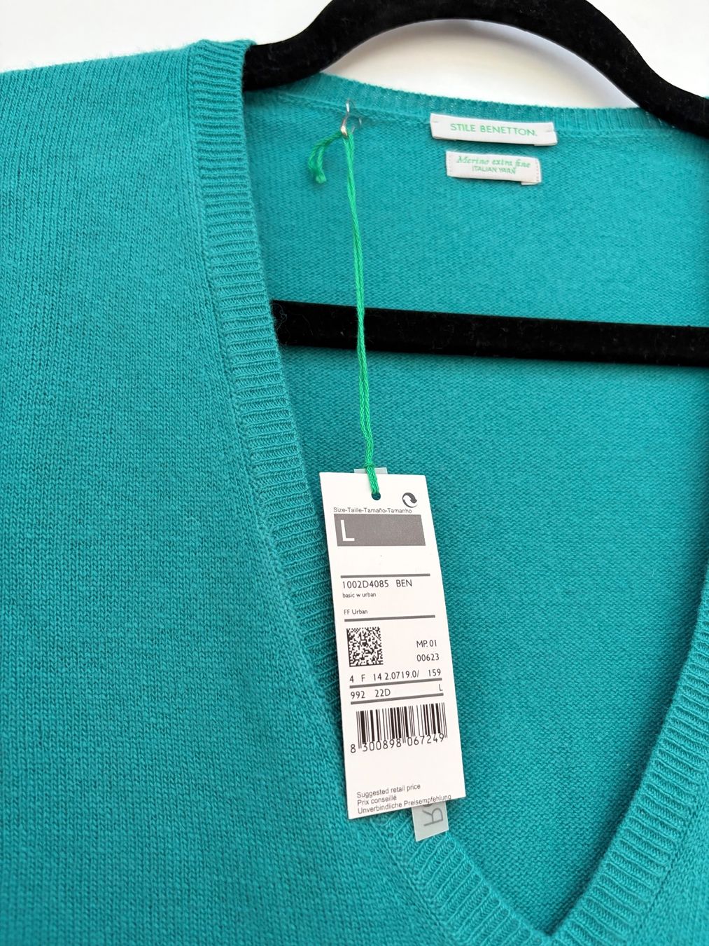 Benetton Maglioni & Felpe: Benetton Merino Wolle Pullover Gr.L ***NEU*** – Nuovo e nell'imballaggio originale da Unterägeri venduto da Jutka_04 1