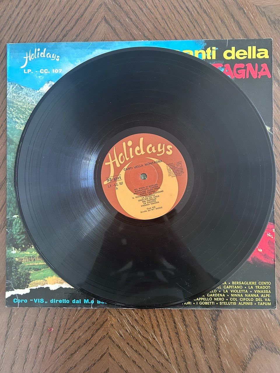 Dischi in vinile: Vinile Canti della Montagna del Coro – Usato da Giubiasco venduto da LorisVale 2