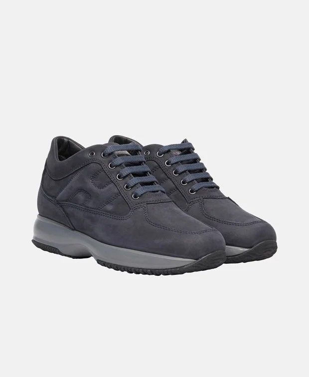 Hogan Scarpe da uomo: Hogan Interactive Uomo Allacciato Sneaker Farbe Nachtblau – Nuovo e nell'imballaggio originale da Adliswil venduto da Jessik0