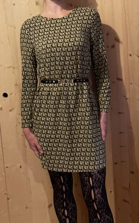 BenettonVestito di viscosa-Tg S/M-chic e elegante