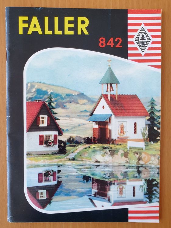 Faller FA 130196 – Maquette De Plombier Röhrig & Sohn, Bâtiment En Briques 2 Étages Avec Toit à Pignon, Échelle HO, Kit à Monter